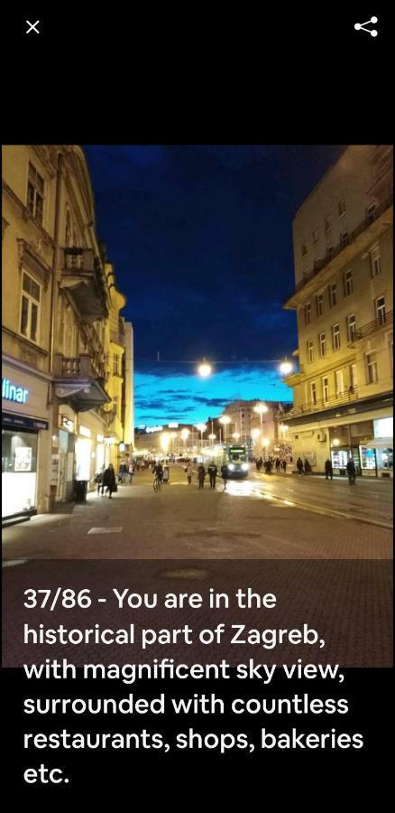 Luxurios And Historic Apartment "Shine" - Right On The Main Square Zagreb Exterior foto